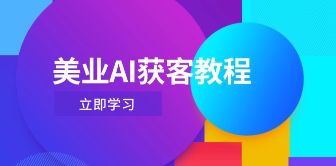 （14536期）美业AI获客教程，用Deepseek+数字人，轻松玩转抖音直播间-云速度网创